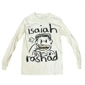 Isaiah Rashad Tour Vacation Lil Sunny Long Sleeve Men's Size S 100% Cotton